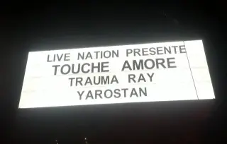Touché Amoré au Trabendo - février 2025