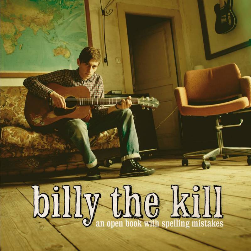 chronique Billy the Kill - An open book with spelling mistakes