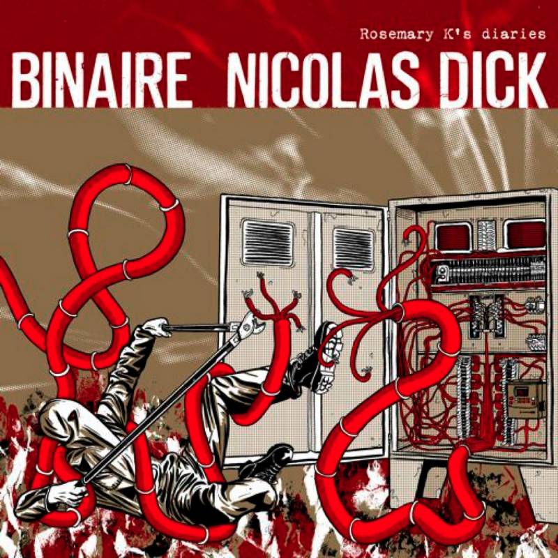 chronique Binaire + Nicolas Dick - Rosemary K's Diaries 02 (split 10inch)