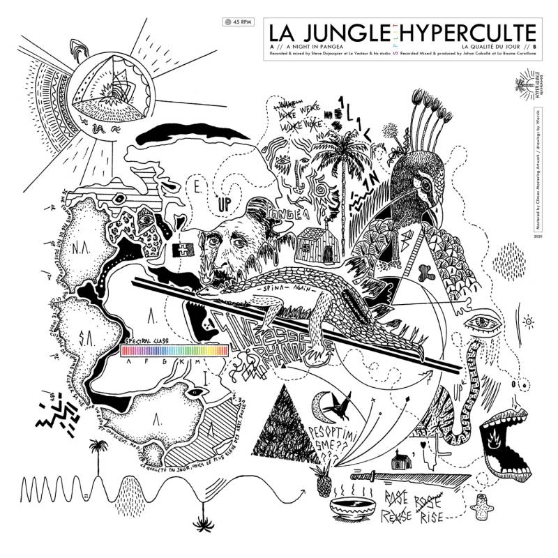 chronique : La Jungle + Hyperculte - s/t chronique La Jungle + Hyperculte - s/t