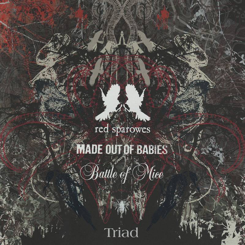 chronique Made out of babies + Red Sparowes + Battle of mice - Triad split-cd