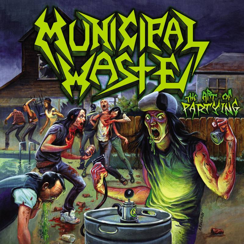 chronique Municipal Waste - The Art of Partying