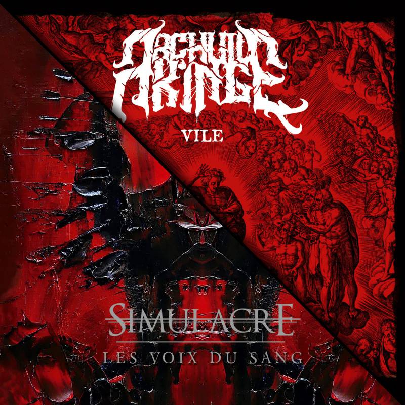 chronique : Simulacre + Archvile King - SPLIT chronique Simulacre + Archvile King - SPLIT