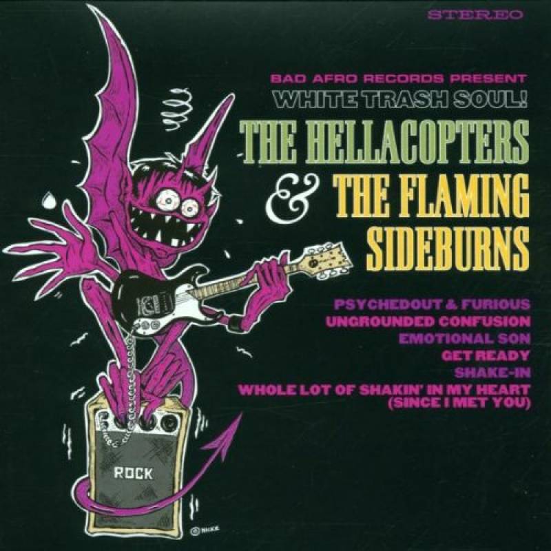 chronique The Hellacopters + The Flaming Sideburns - White Trash Soul !