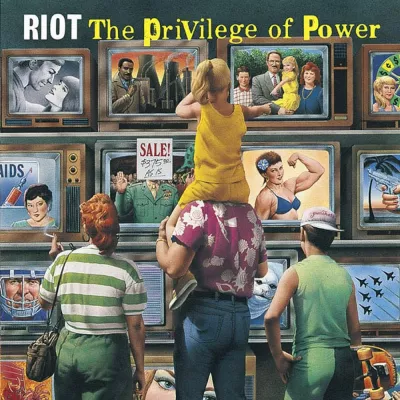 Riot - The privilege of power (chronique)