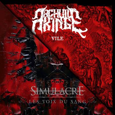 Simulacre + Archvile King - SPLIT (chronique)