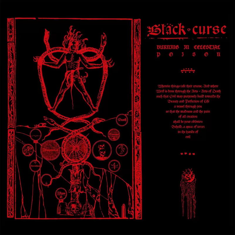 chronique : Black Curse - Burning in Celestial Poison chronique Black Curse - Burning in Celestial Poison