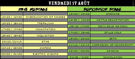 MOTOCULTOR FESTIVAL 2012 - vendredi 17 août