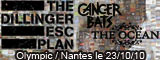 The dillinger escape plan + Cancer Bats + The Ocean - L'Olympic / Nantes (44) - le 23/10/2010