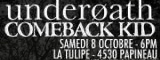 Underoath + Comeback Kid - La tulipe / Montreal (Canada) - le 08/10/2011 (Live report)