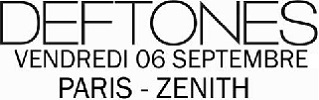 Deftones - Zenith / Paris - le 06/09/2013