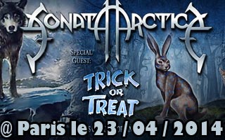 Sonata Arctica + Trick Or Treat (report)