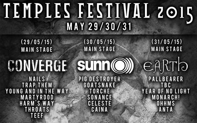 Temples festival 2015 - Hangars / Bristol (Angleterre) - le 29/05/2015 (report)