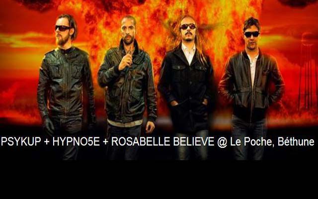 Psykup + Hypno5e - Le poche  / Béthune (62) - le 27/02/2016