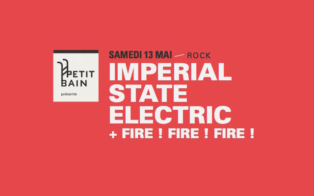 Imperial State Electric - le Petit Bain / PARIS - le 13/05/2017 (report)