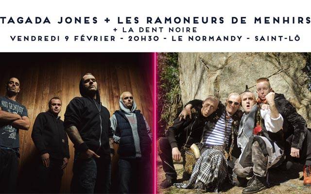 Tagada Jones + Les Ramoneurs De Menhirs + La Dent Noire (report)