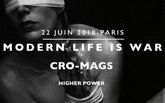 Modern Life Is War - Le Petit Bain / PARIS - le 22/06/2018 (Live report)