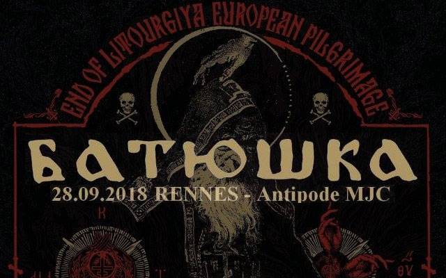 Batushka + Black March - Antipode / RENNES (35) - le 28/09/2018 (report)