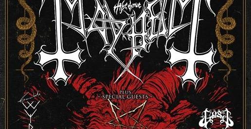 Mayhem + Gaahls Wyrd + Gost - L'Etage / RENNES (35) - le 06/11/2019