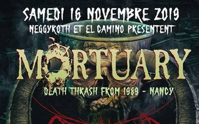 Mortuary + Warkult - El Camino / CAEN (14) - le 16/11/2019 (Live report)