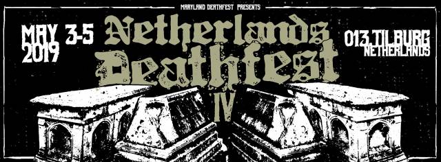 Netherland Deathfest - 013 Poppodium / Tilburg (Pays-Bas) - le 03/05/2019 (Live report)