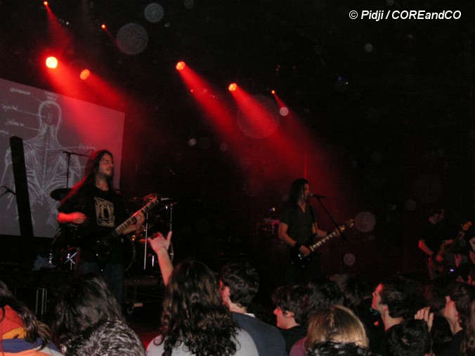 GOJIRA + HOMESTELL - Le Chabada / Angers (49) - le 17/02/2006