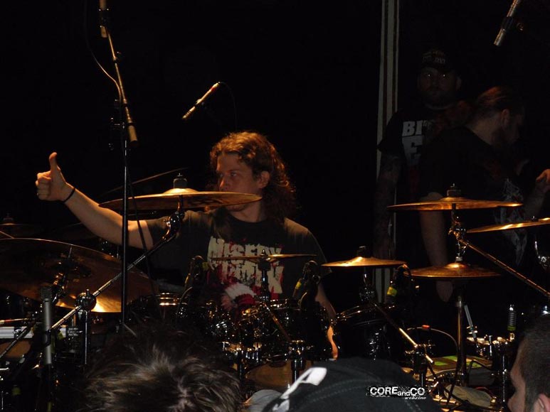 Bonecrusher fest (The Black Dahlia Murder + 3 Inches Of Blood + Necrophobic + Obscura + The Faceless + Carnifex + Ingested) le 30/01/2010, Le Trabendo, Paris (75) - photo14