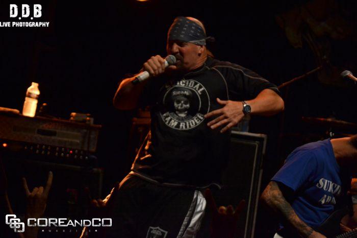 Suicidal Tendencies + The Inspector Cluzo + General Lee - Le métaphone / Oignies (62) - le 13/10/2013