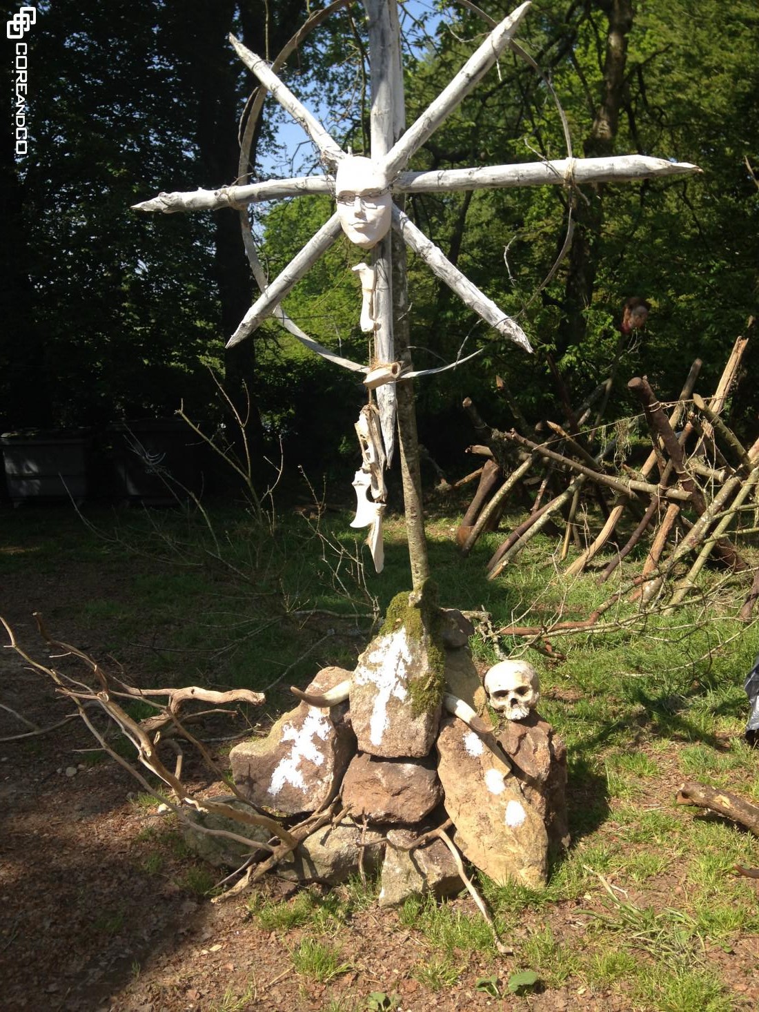 Les Feux de Beltane - Ifern en ti-feurm - A la ferme / Quelque part en Bretagne - le 05/05/2018