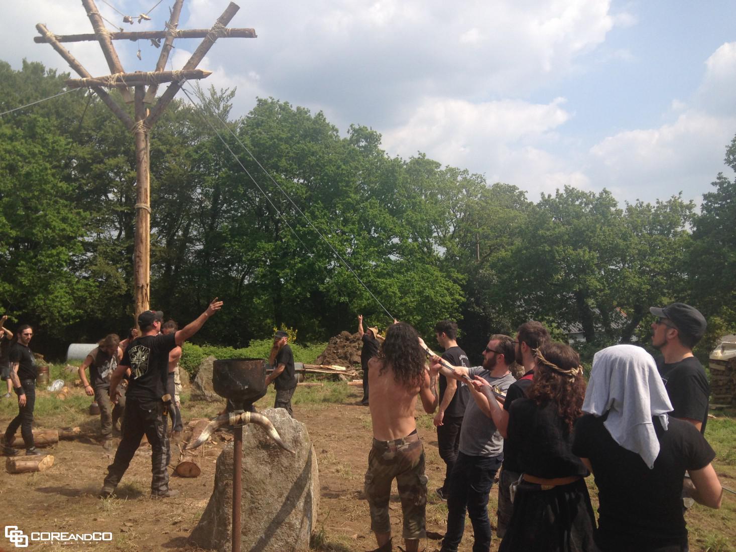 Les Feux de Beltane - Ifern en ti-feurm - A la ferme / Quelque part en Bretagne - le 05/05/2018