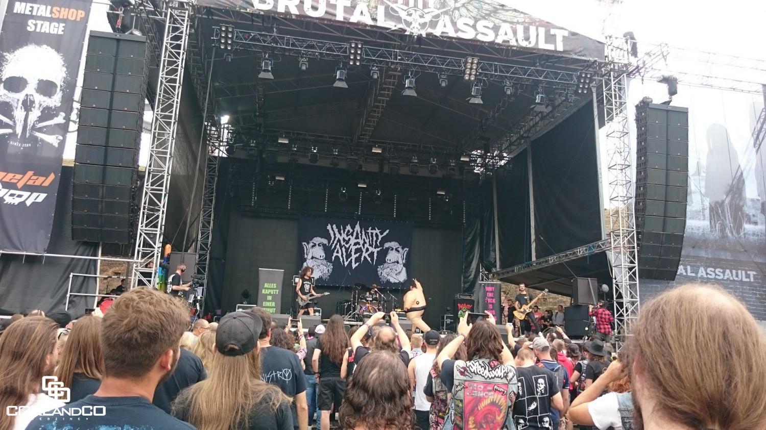 Brutal Assault 2018 - Forteresse militaire de Josefov / Jaromer (Rép. Tchèque) - le 08/08/2018