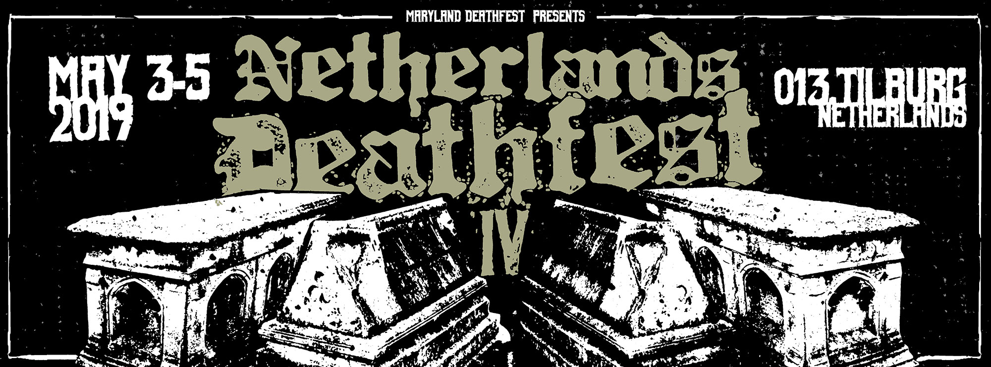 Netherland Deathfest - 013 Poppodium / Tilburg (Pays-Bas) - le 03/05/2019