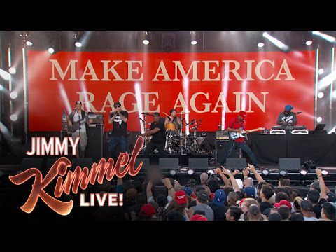 Performance live de Prophets of Rage chez Jimmy Kimmel (actualité)