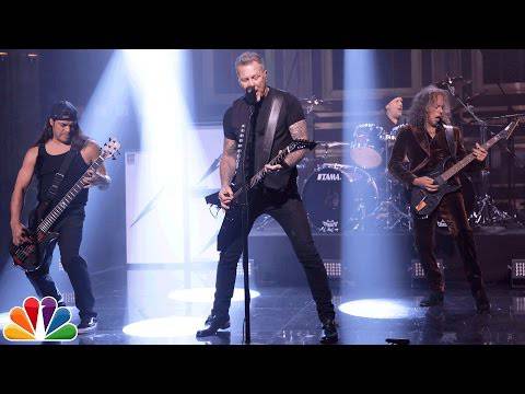 Metallica joue en live chez Jimmy Fallon (actualité)