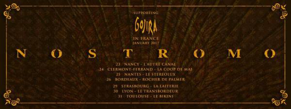 Nostromo revient sur scène et en France (actualité)
