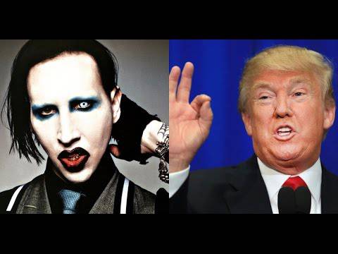 Donald Trump chante Marilyn Manson (actualité)