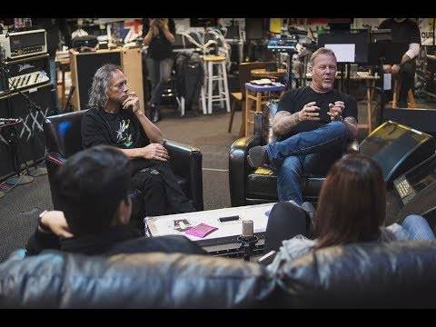 Un petit tour avec Metallica en studio (actualité)