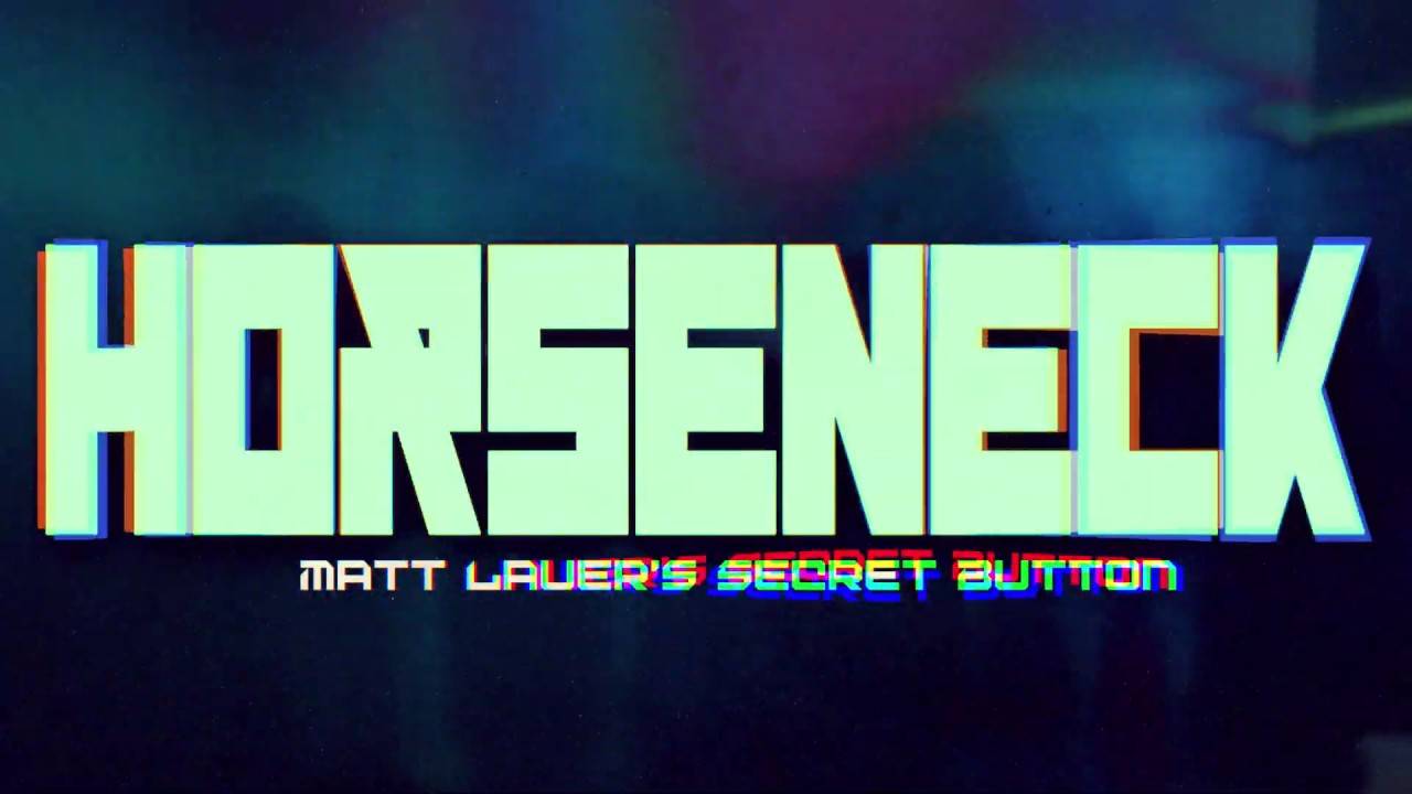 Horseneck lâche des secrets - Matt Lauer's Secret Button  (actualité)