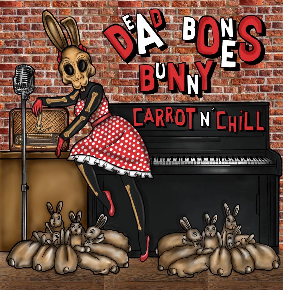 Dead Bones Bunny mange des carottes peinarde - Carrot n' Chill (actualité)