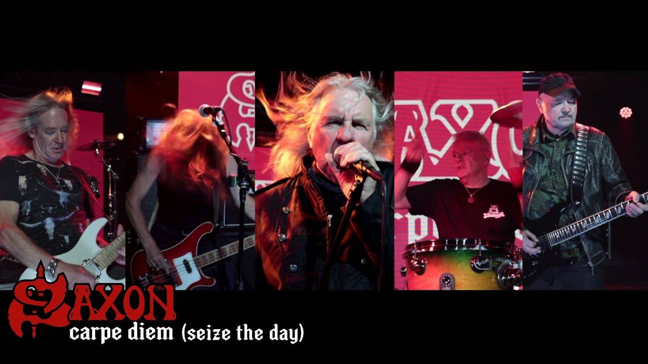 Saxon profite de sa journée- Carpe Diem (Seize The Day) (actualité)