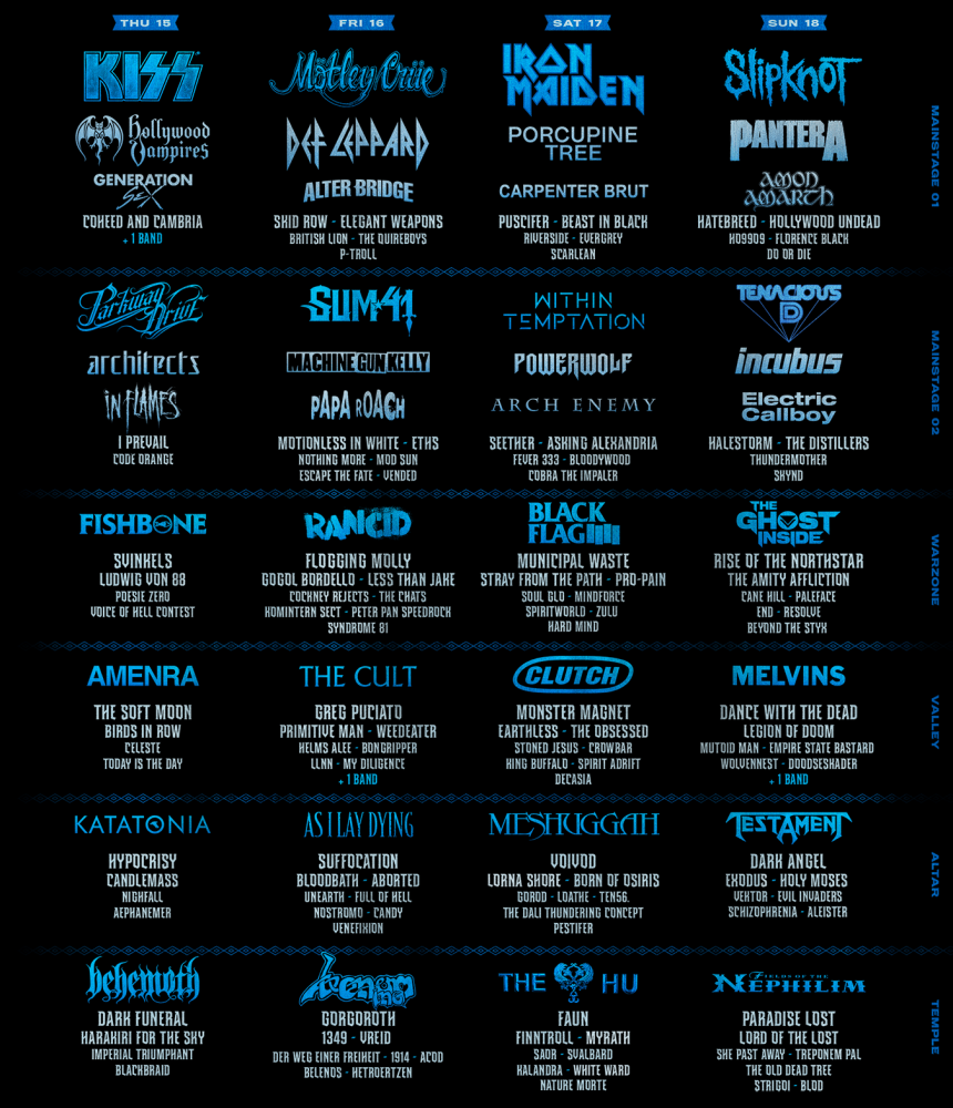 Affiche du Hellfest 2023 (actualité) COREandCO webzine