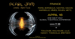 Pearl Jam Dark Live Matter - Dark Matter - Global Theatrical Experience