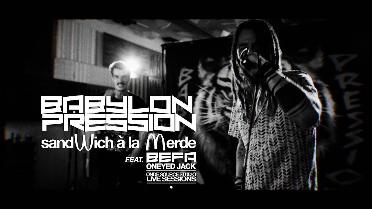 Babylon Pression se prépare un bon casse-dalle - Sandwich à la merde