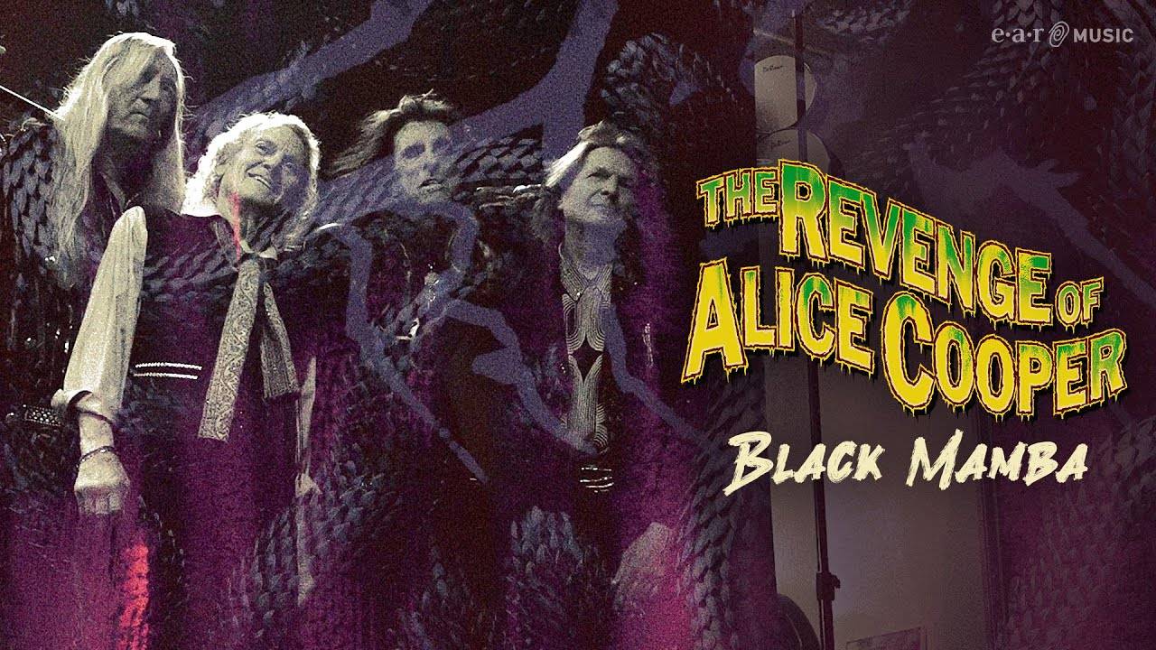 The Original Alice Cooper Group toujours fan de serpents - Black Mamba